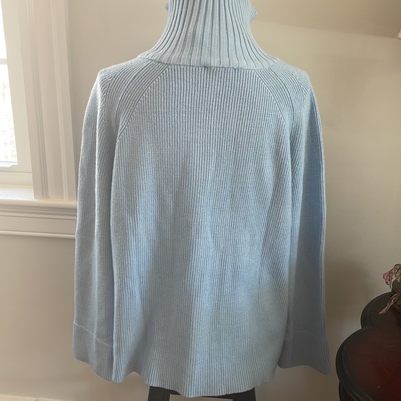 Pullover Sweater Half Zip / Turtle Neck Size XL - Picture 4 of 10